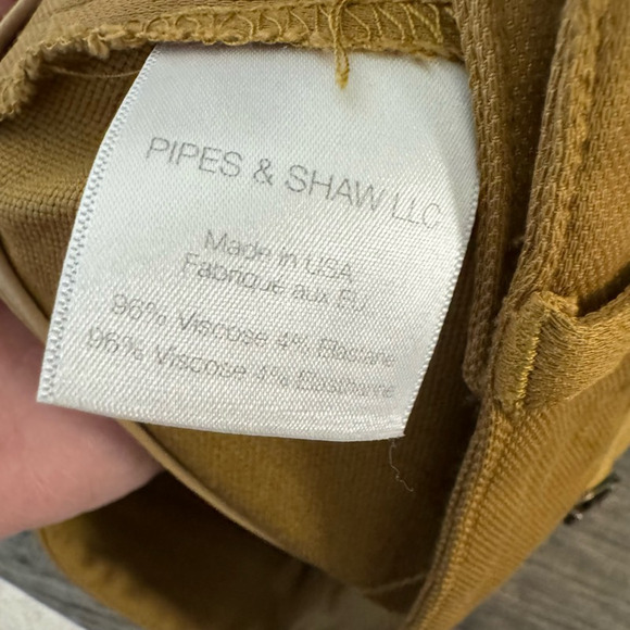 Veronica Beard Dune Cargo Jogger Pants Brown Zip Pocket Utility Cropped Size 0 - Picture 8 of 10